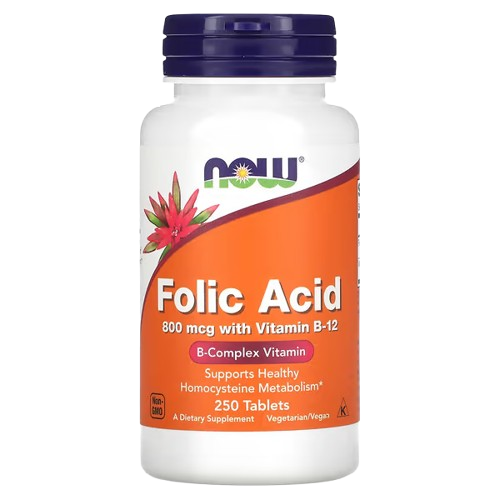 a bottle of folic acid, Taking Folic Acid with other vitamins