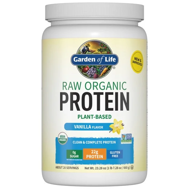 picture of Protein powder for women, protein for weight loss, Garden of Life Raw Organic Protein