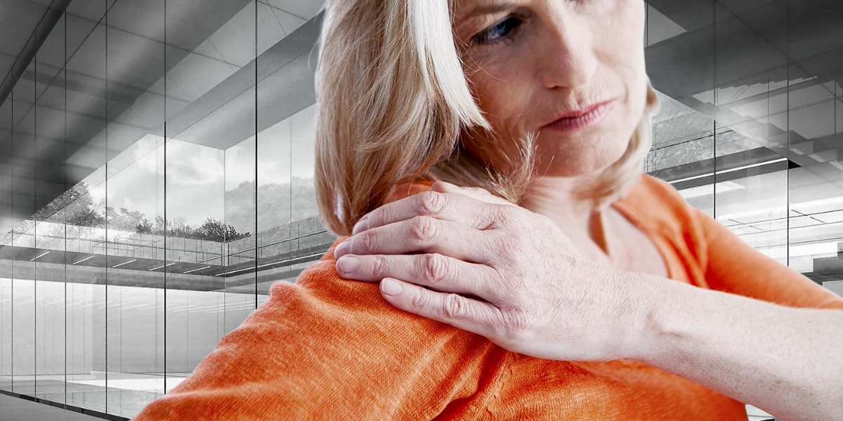 woman suffering from Best menopause joint pain